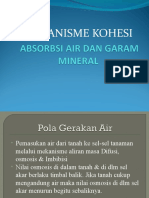 Kohesi Mekanisme Gerakan Air