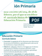 RD 126-2014 Educación Primaria