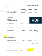 Estructura de Costo Rev7