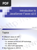 Introduction To Javaserver Faces V2.0