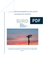 The BIRD Recommendations On The Use of Ivermectin For Covid-19