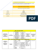 CONTENIDO DEL PLAN DE RECUPERACIÓN INICIAL 5 AÑOS