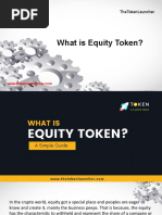 What Is Equity Token