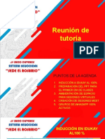 Reunión de Tutoría