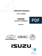 Isuzu Workshop Manual for 4ja1 and 4jhi Engine