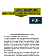 Regresi Linier Berganda