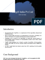 Cargill India Pvt Ltd (B2B Case Study)