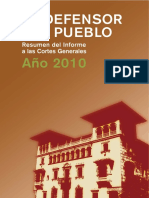 Resumen Informe Anual 2010