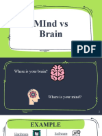 Mind Vs Brain Lesson