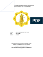 Filsafat Pendidikan Bab I - Dewa Wirayasa