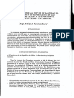 RAMIREZ Hugo, La Encíclica "Etsi Iam Diu" de Su Santidad León XII y Su Repercusión en Las Autoridades de Chile Independiente. Estudio Histórico-Documental, AHICH 1988 (6), Pp. 77-98.