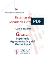 Guía Docente: Sistemas de Ganadería Extensiva