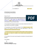 Revised Prompt Corrective Action (PCA) Framework For Banks