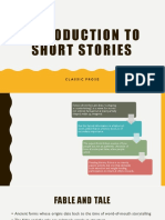 Introduction To Short Stories: Classic Prose