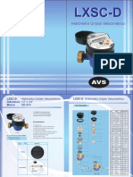 Catalogo Hidrometro NB AVS Modelo LXSC-D