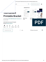 2021 NCAA Tournament Printable Bracket: Download Now