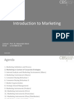 Introduction To Marketing - Part 2