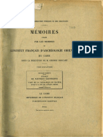 MIFAO 50 Boreux, Charles - Études de Nautique Égyptienne L'Art de La Navigation en Égypte Jusqu'à La Fin de l'Ancien Empire (1925) LR