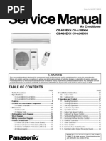 Download Panasonic Cs-A18ekh Cs-A24ekh Cu-A18ekh Cu-A24ekh Air Conditioners Service Repair Manual FREE DOWNLOAD by Repair Pro TM SN49883580 doc pdf