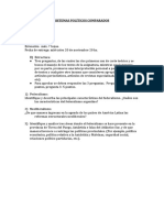 Segundo Parcial SISTEMAS POLÍTICOS COMPARADOS 2019