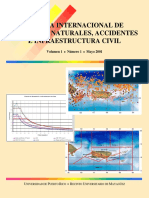 Revista Internacional de Desastres Naturales, Accidentes e Infraestructura Civil
