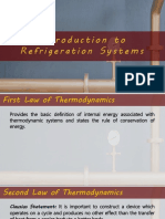 Introduction To Refrigeration Systems