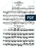 Davidoff - 4 Pieces for Cello and Piano Op20 Cello
