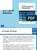 Leverage and Capital Structure