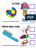 Jogo Consciencia Fonologica Rima