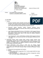 Surat Pemanggilan Peserta Dikbangspes Desentralisasi Polda NTT T.A. 2021