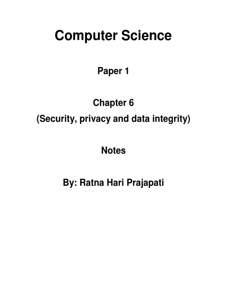 Data Security and Privacy Overview | PDF | Spyware | Information Security