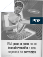 Transformación de IBM A Una Empresa Servicios