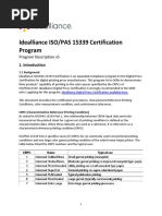 Idealliance ISO PAS 15339 - System Certification Program Overview v5