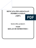 RPP Fiqih Kelas 3