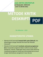 KRITIK-ARSITEKTUR Metode-Kritik-Deskriptif 14214 0