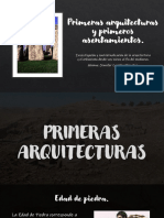 Primeras arquitecturas