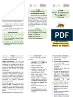 Tríptico Picadura de Abejas