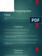 Teknik Pengumpulan Data