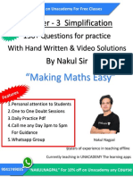 NAkul Nagpal Simplification