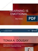 Learning Is Emotional