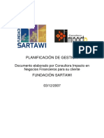 Plan de Gestion Sartawi