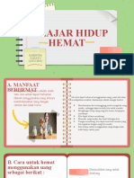 Belajar Hidup Hemat (Haerfina Rahayu)