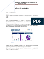 Informe de Gestion 2019