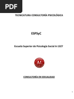 Cuadernillo Consultoria y Sexualidad CP 31 UNIDAD UNO-DOS