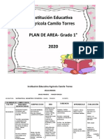 Plan de Área Grado 1 2020