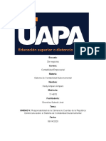 Estructuras de la Cámara de Cuentas y Contraloría General de la República Dominicana