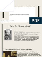 Édouard Manet Presentacion Electiva