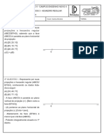 Aula 5 - Poliedros Regulares - Exercicios