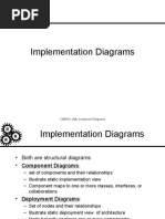 Implementation Diagrams: CSE870: UML Component Diagrams