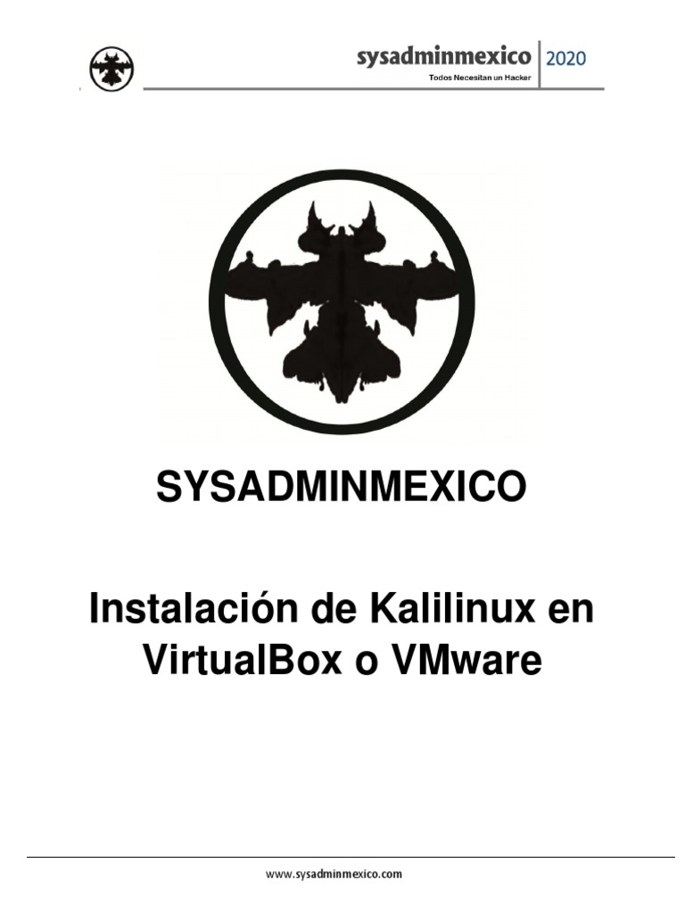 Instalar Kalilinux y MR Robot en VMWARE o VIRTUALBOX | PDF | V Mware ...